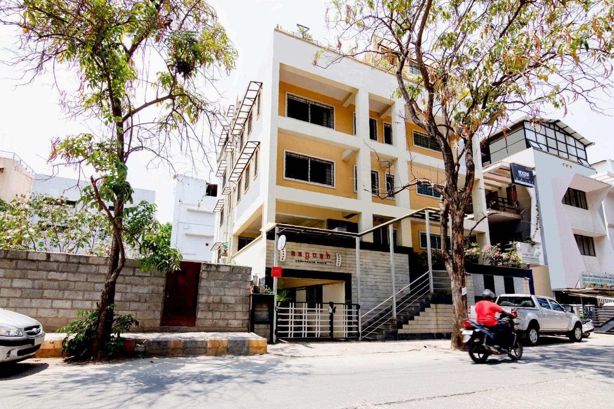 Flagship Aayush Corporate Stays Near Nexus Mall Koramangala Bangalore Exterior photo